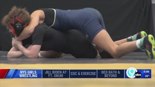 Over 200 girls compete in first ever statewide wrestling match in Syracuse