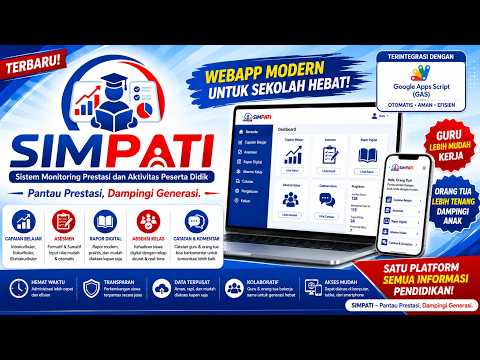 APLIKASI PENDAMPING ORANG TUA  - SIMPATI (SISTEM MONITORING PRESTASI & AKTIVITAS PESERTA DIDIK)