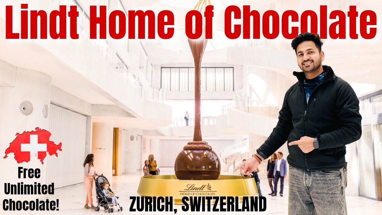 HOME OF CHOCOLATE | LINDT CHOCOLATE FACTORY | ZURICH SWITZERLAND🇨🇭| VLOG 120