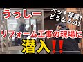 今後はペット部屋!?リフォーム工事の現場にちょっとお邪魔します!