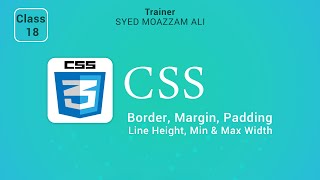 18: Border, Margin, Padding, Min & Max Height in CSS | HTML & CSS | Hindi/Urdu | Programming Buddy