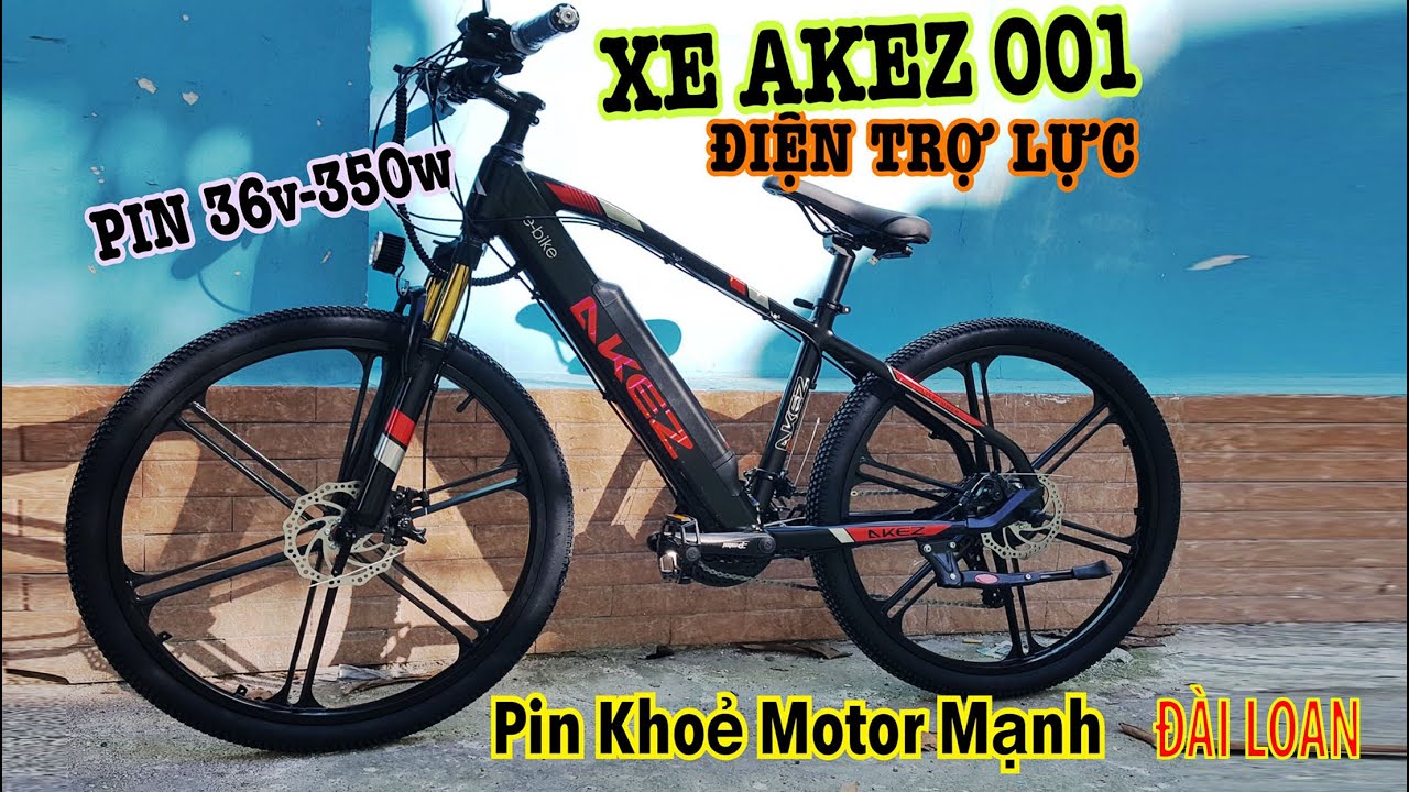XE AKEZ 001 ĐẠP TRỢ LỰC ĐIỆN 36V 350W PIN THÁO DỜI MỚI... - youtube