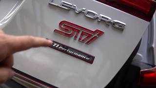 LEVORG STI SPORTにドアインナープロテクター&テールゲートガーニッシュを取り付けました