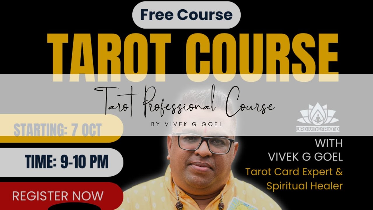 Tarot Professional Course | UrDivineFriend | Vivek Goel