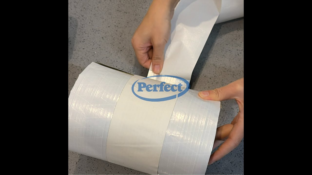 PERFECT ASJ Tape All Weather Sealing Tape for HVAC Pipe Insulation and Building Joints