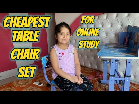 Cheapest Table Chair Set For Kids | Useful in Homes For Online Study | Varchasvi Sharma