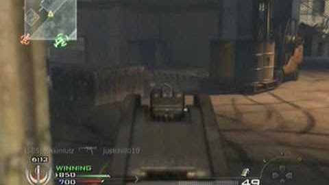 MW2 30-5 FFA on scrapyard (UMP)