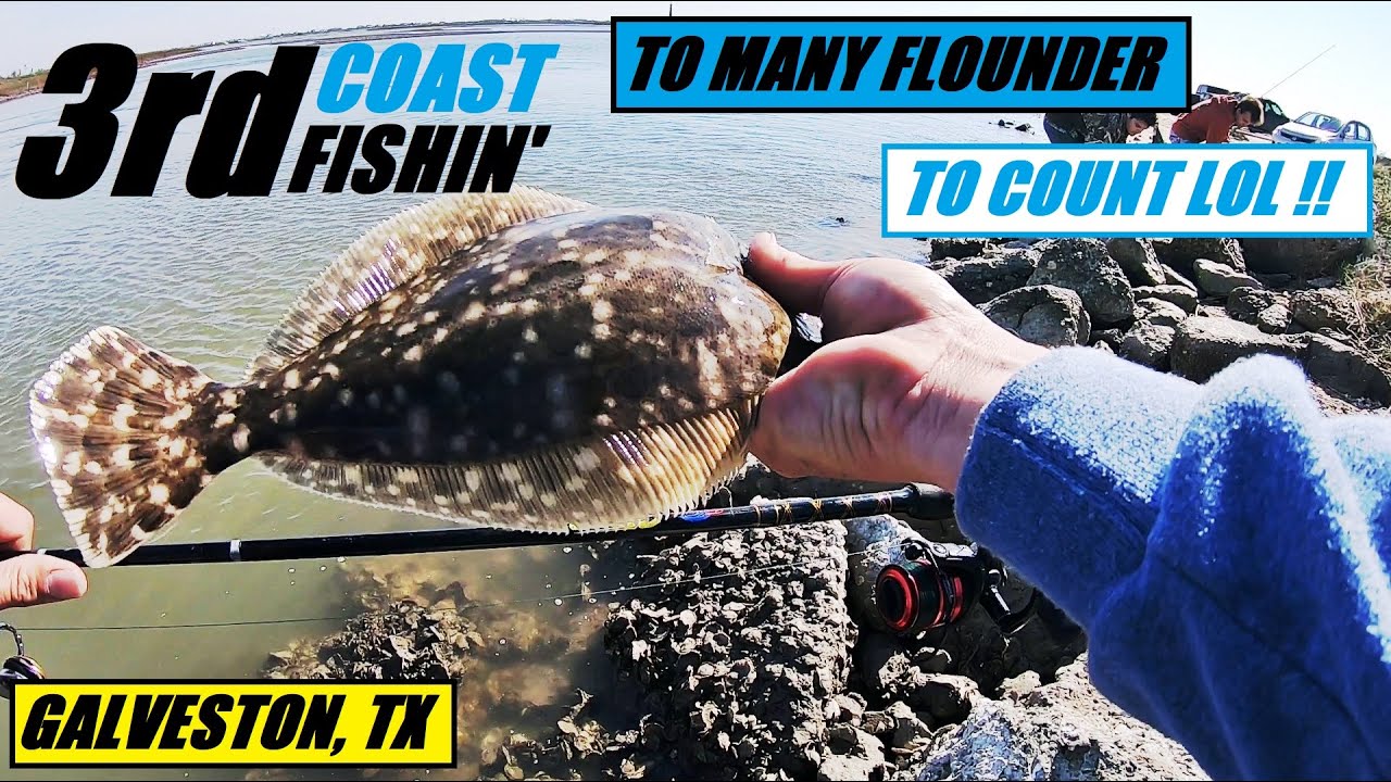 FLOUNDER FISHING GALVESTON BOLIVAR BEST FLOUNDER SPOT FOR FLOUNDER