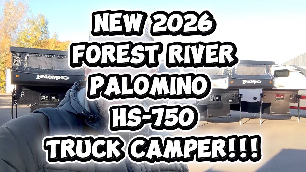 НОВИНКА | Forest River Palomino HS-750 2026 года | Кемпер с жёстким кузовом! | Пошаговое руководс...