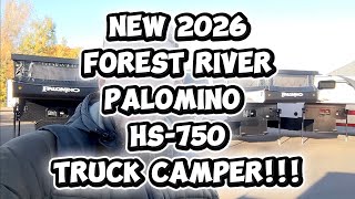 NEW | 2026 Forest River Palomino HS-750 | Hard Side Truck Camper! | Walkthrough | RVs in Newaygo, MI
