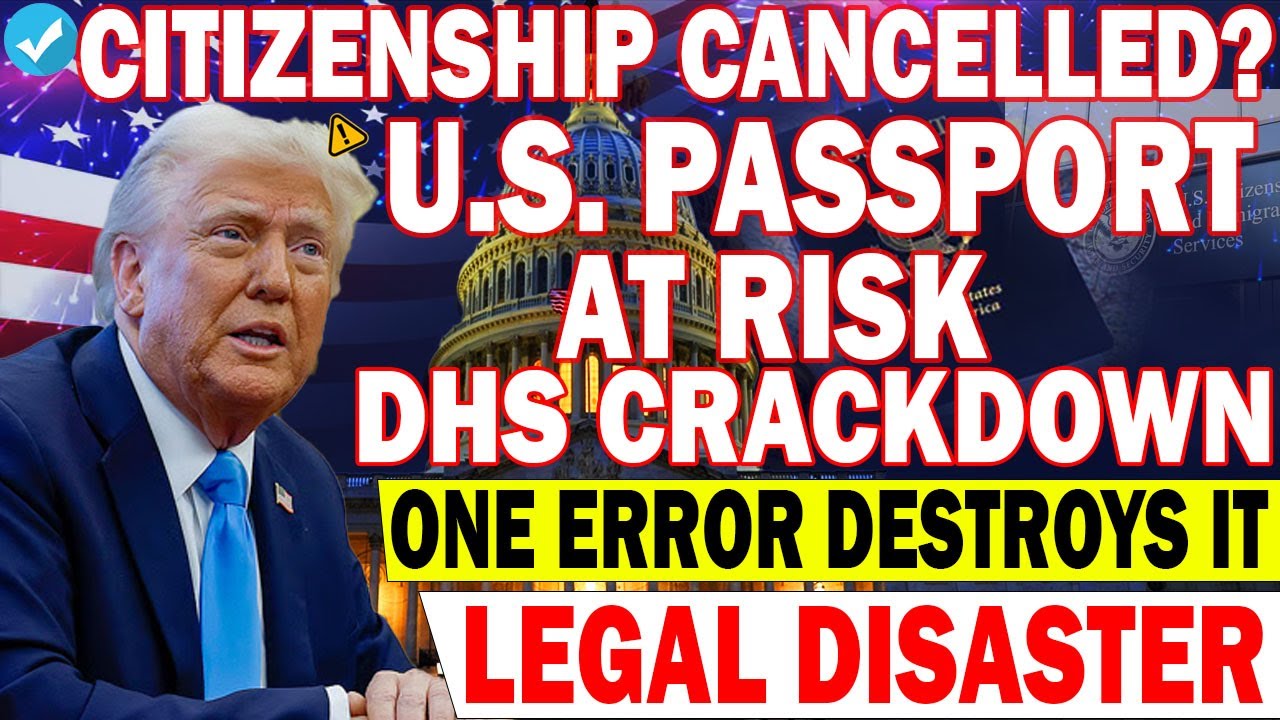 ⚠️ Beware! 5 Shocking Reasons You Could Lose Your U.S. Citizenship