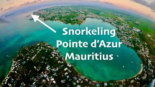 Snorkel Review Pointe d Azur Mauritius