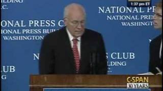 Dick Cheney Responds to Richard Clarke