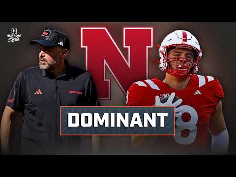 Has Nebraska Football's Offensive Line DOMINATED Non-Conference Opponents? | Jay Moore