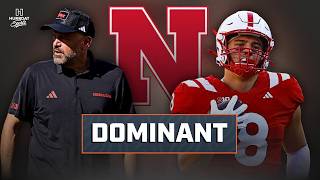Has Nebraska Football's Offensive Line DOMINATED Non-Conference Opponents | Jay Moore