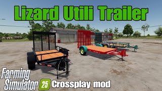 Lizard Utili Trailer / FS25 crossplay mod