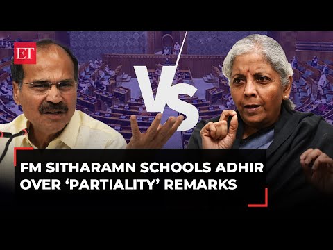 Partiality on funds to non-BJP states a 'politically vitiated narrative': FM Sitharaman slams Adhir Episode cover