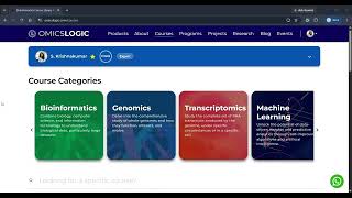 Inside the OmicsLogic Course Library: Courses, Example Projects & Subscription Plans