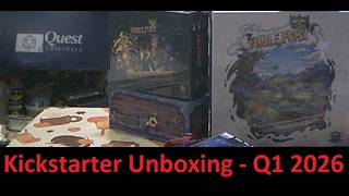 Kickstarter Unboxing: Q1 2026