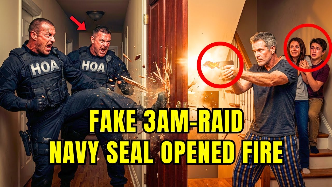 «Полиция» ТСЖ попыталась инсценировать рейд в 3 часа ночи — они забыли, что мой отец — морской пе...