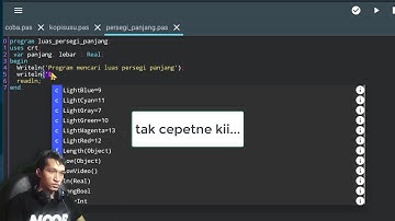 Variabel, Tipe data dan Contoh aplikasi sederhananya