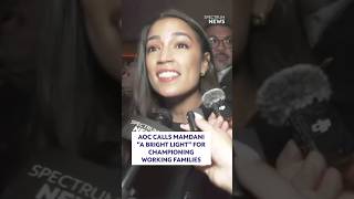 AOC calls Mamdani "a bright light" for championing working families