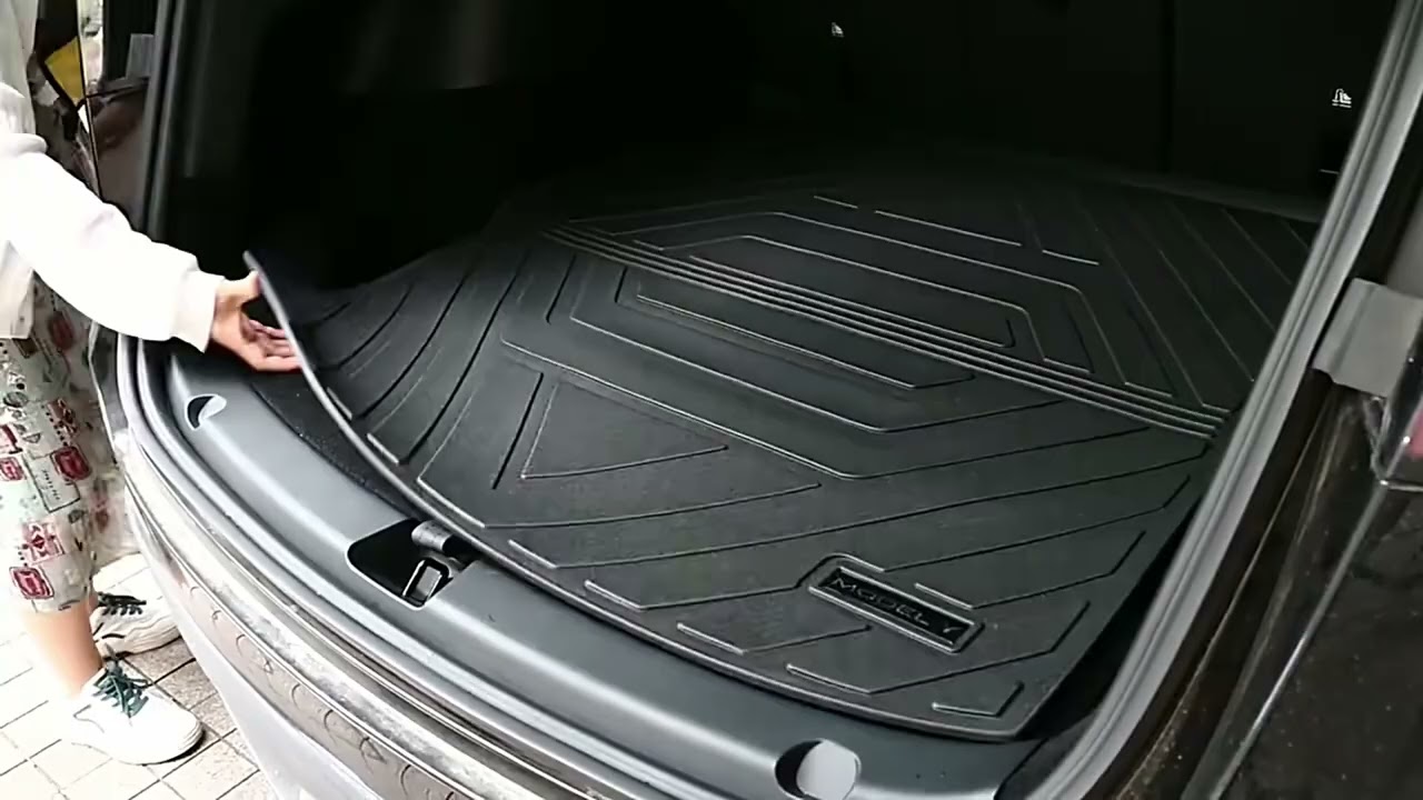 QWORK ® Tapis Coffre Voiture Imperméable Compatible Avec