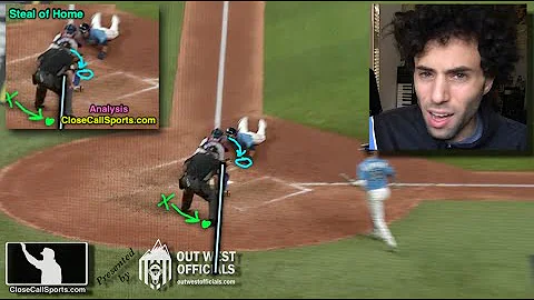 Manuel Margot's Steal of Home Attempt Spurs Clayton Kershaw, HP Umpire Marvin Hudson, Into Action