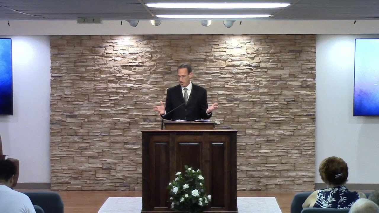 Sunday School Service - Pastor Gil Tartaglino