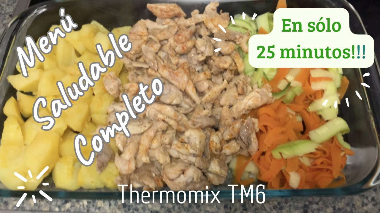 MENÚ COMPLETO EN THERMOMIX TM6 + TIPS - Demostración de vendedora