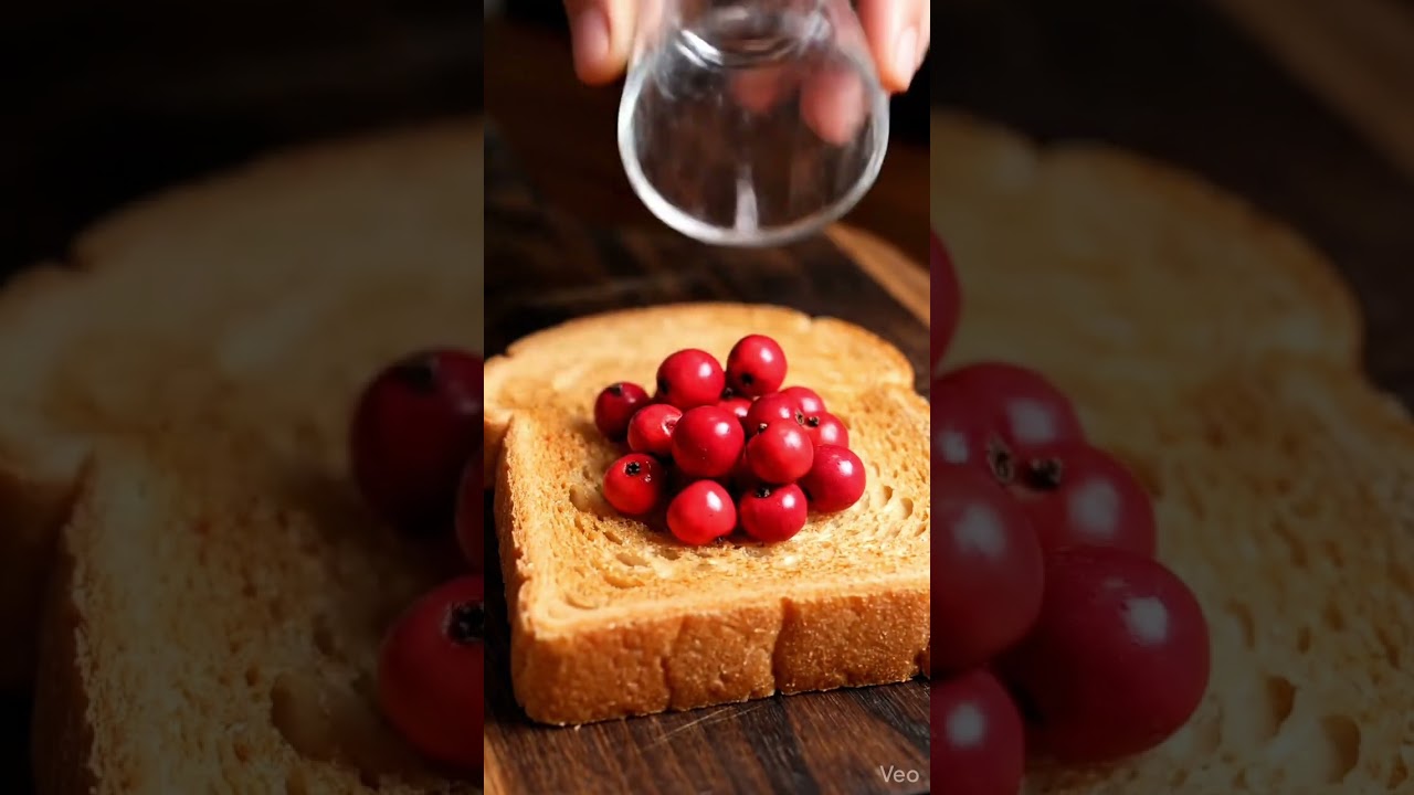 1Hour of AI ASMR Glass Cutting and Spreading Items on toast to fall asleep to 