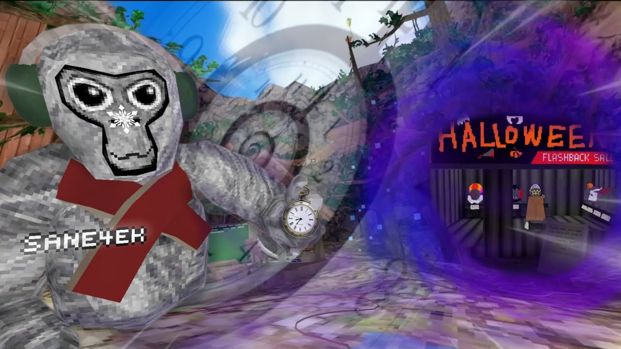 Я ПУТЕШЕСТВОВАЛ ВО ВРЕМЕНИ В GORILLA TAG!