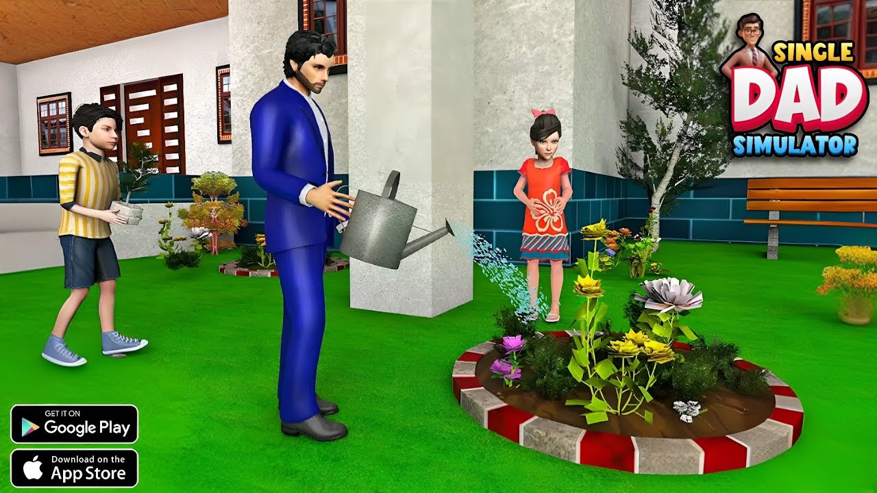 Virtual Single Dad Simulator Android Gameplay (Part 3)