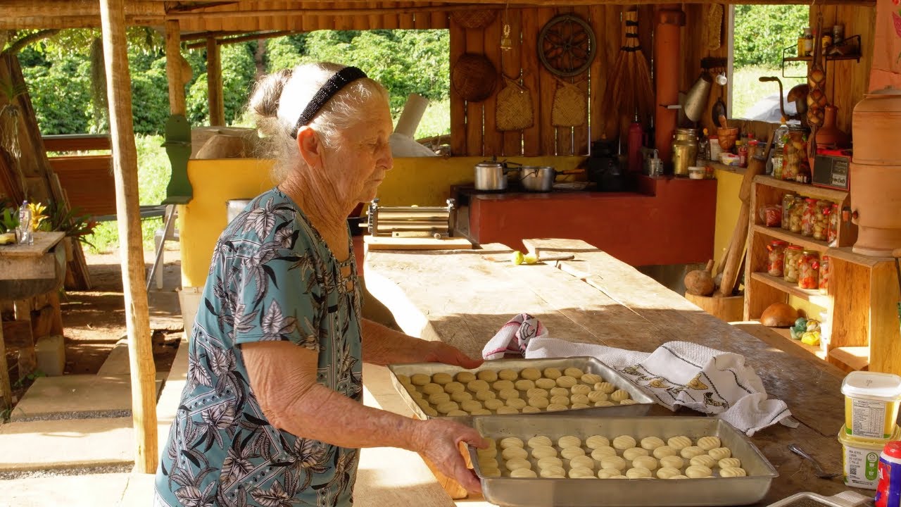 Печенье из полвилью по-старинному | Медленно в деревне