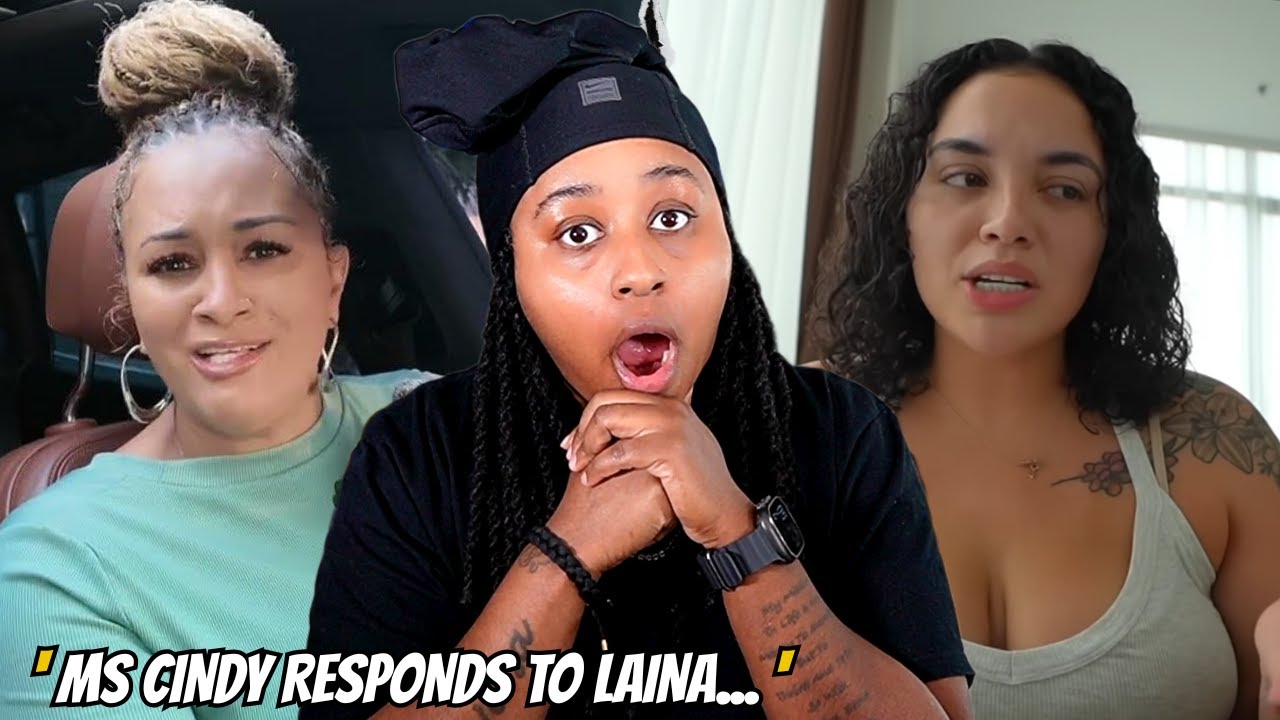 Ms.Cindy RESPONDS to Laina AGAIN and didn't leave NO CRUMBS  😱