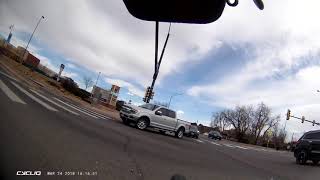 Car Blocking Crosswalk at Arapahoe & 29th