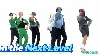 T1419 dancing Next Level by Aespa at [Weekly Idol] with 미래소년, OMEGA X의
