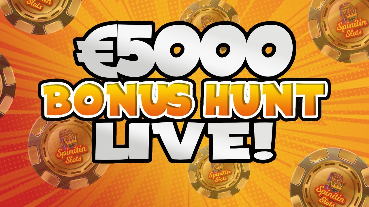 🔴 LIVE : €5000 BONUS HUNT - Max Win? (Portrait)