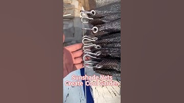 【Garden Product-3】Black Sunshade Nets，create a cool, shaded oasis for your outdoor space.