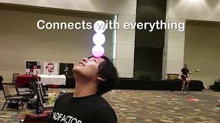THE WORLD'S SMARTEST LED JUGGLING BALL