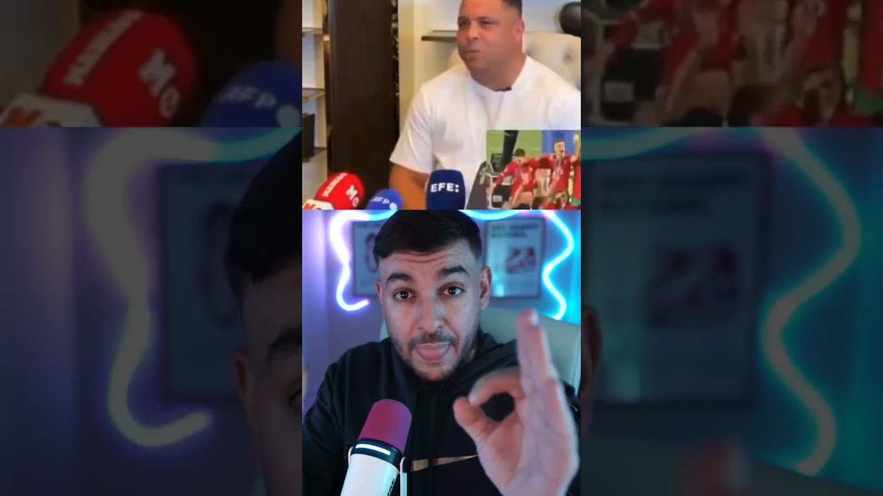 R9 Ronaldo🇧🇷 salut le Maroc🇲🇦 champion du monde u20! 