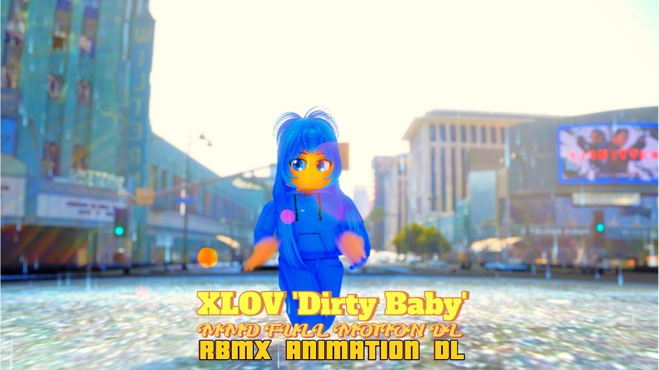 [MMD x Roblox DL x Motion DL] XLOV 엑스러브 'Dirty Baby' Dance Full Motion DL
