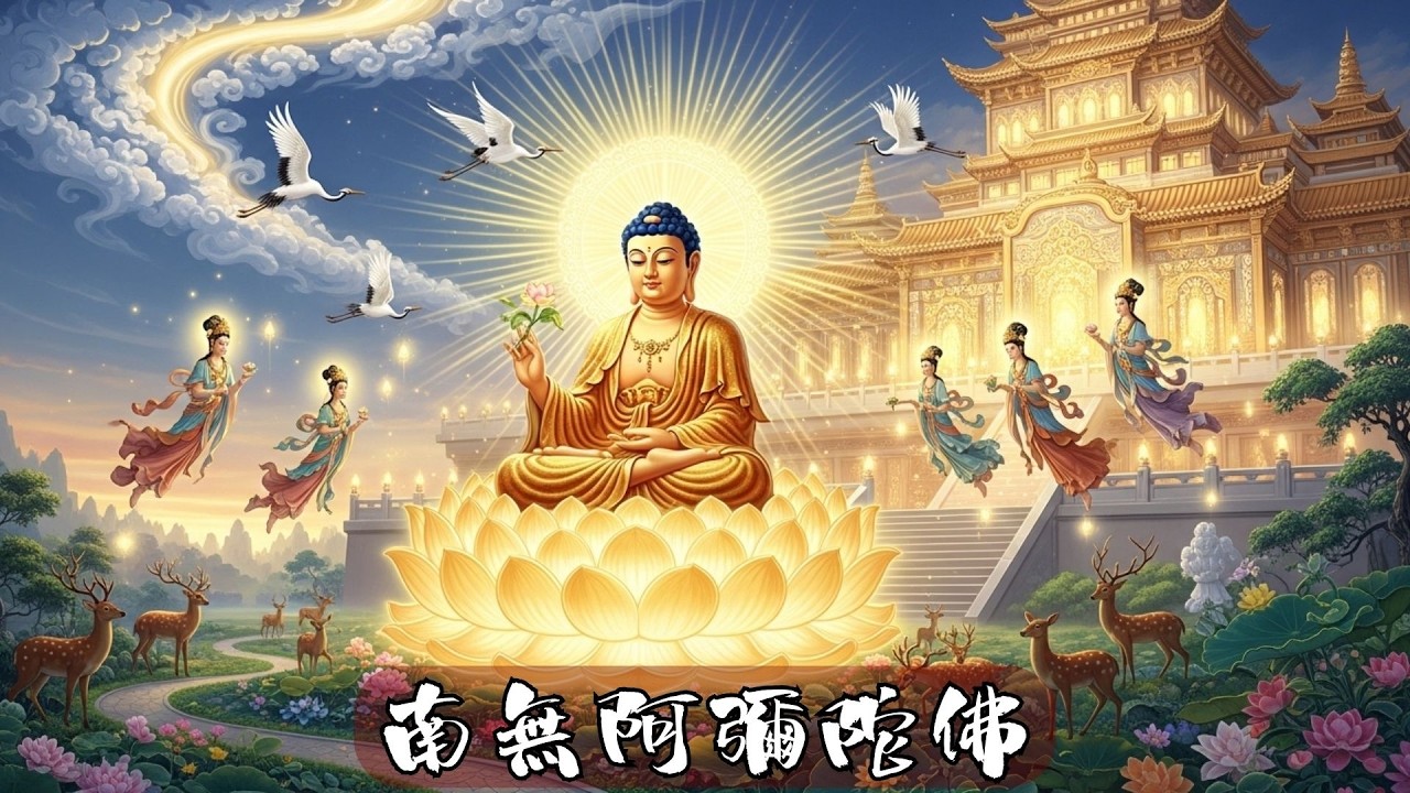 🌸 南無阿彌陀佛 Namo Amituo Fo 🌸｜溫潤聖號梵唱 · 一心專念 · 心境澄明 · 安然自在 · 佛光普照 · 吉祥隨行
