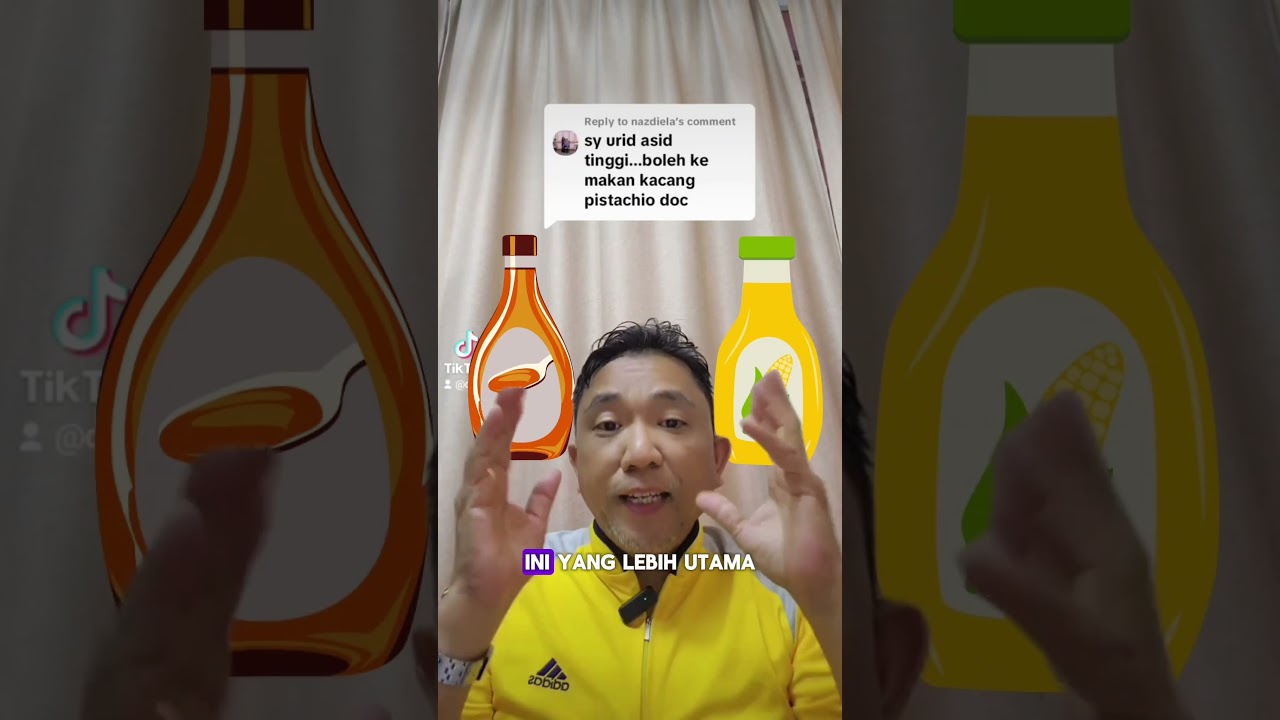 SOAL JAWAB SIHAT (SIRI 18) Orang ada Asid Urik Tinggi (Gout) boleh makan kacang ker?#drnorman #gout