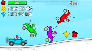 GARAGE New Car - Hill Climb Racing For Top 1 Race | New Hill Climber Gameplay 🎯 screenshot 1