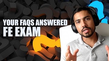 FAQs - FE Electrical and Computer Exam