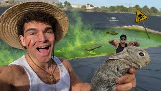 ¡Caer Aquí es MUERTE SEGURA! Y Celebramos el CUMPLEAÑOS de IZAN Rescatando Animales…