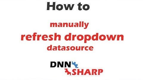 Manually refresh dropdown datasource in Action Form