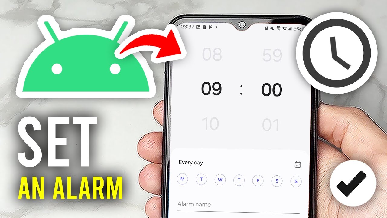 How To Set An Alarm On Android - Full Guide