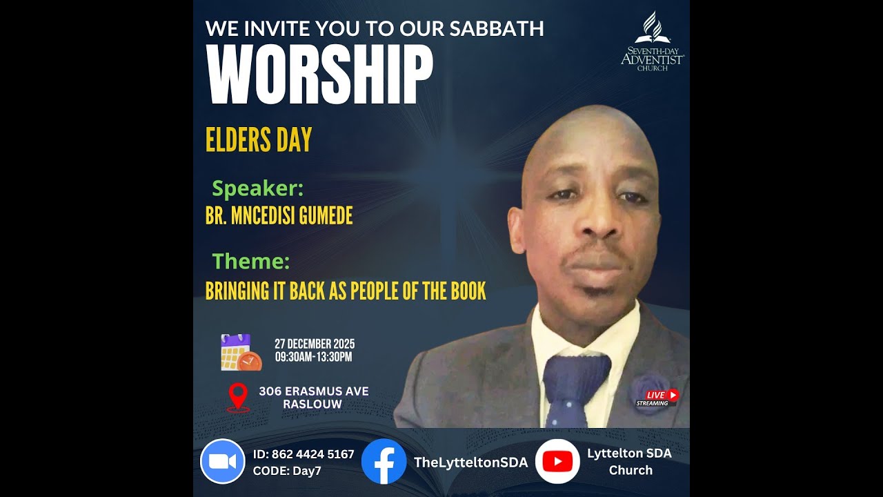 Lyttelton SDA Elders day(Devine Service)